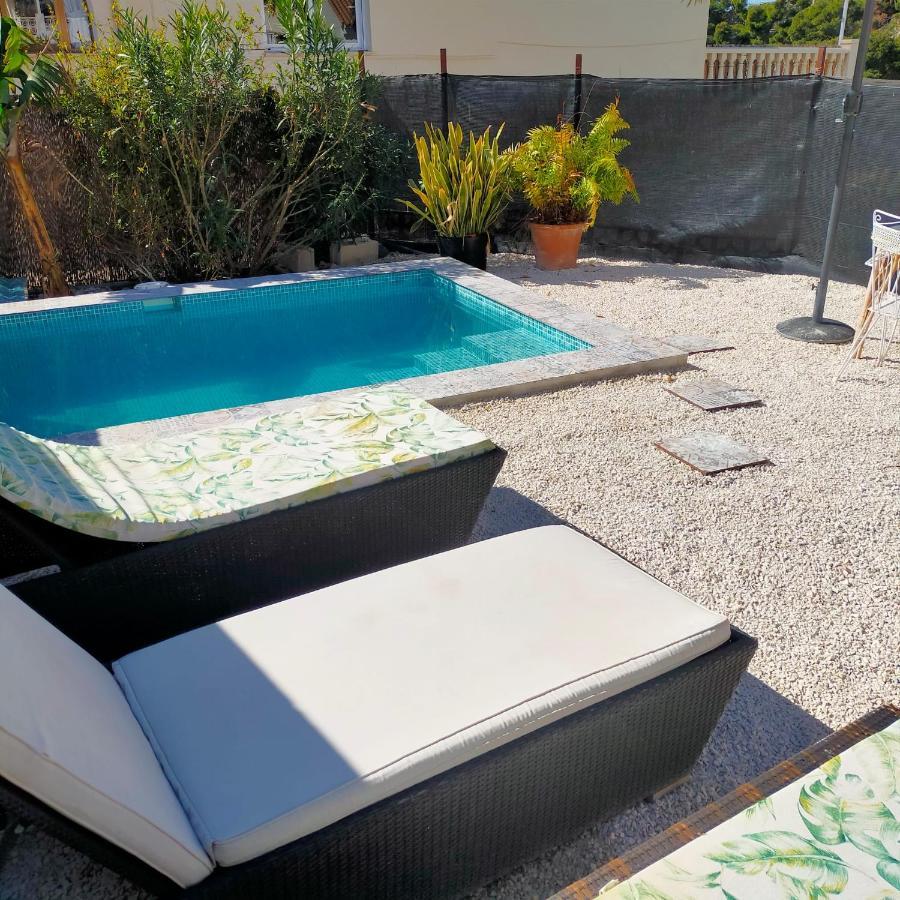 Villa Casa eline Altea piscina privada y jardin Exterior foto