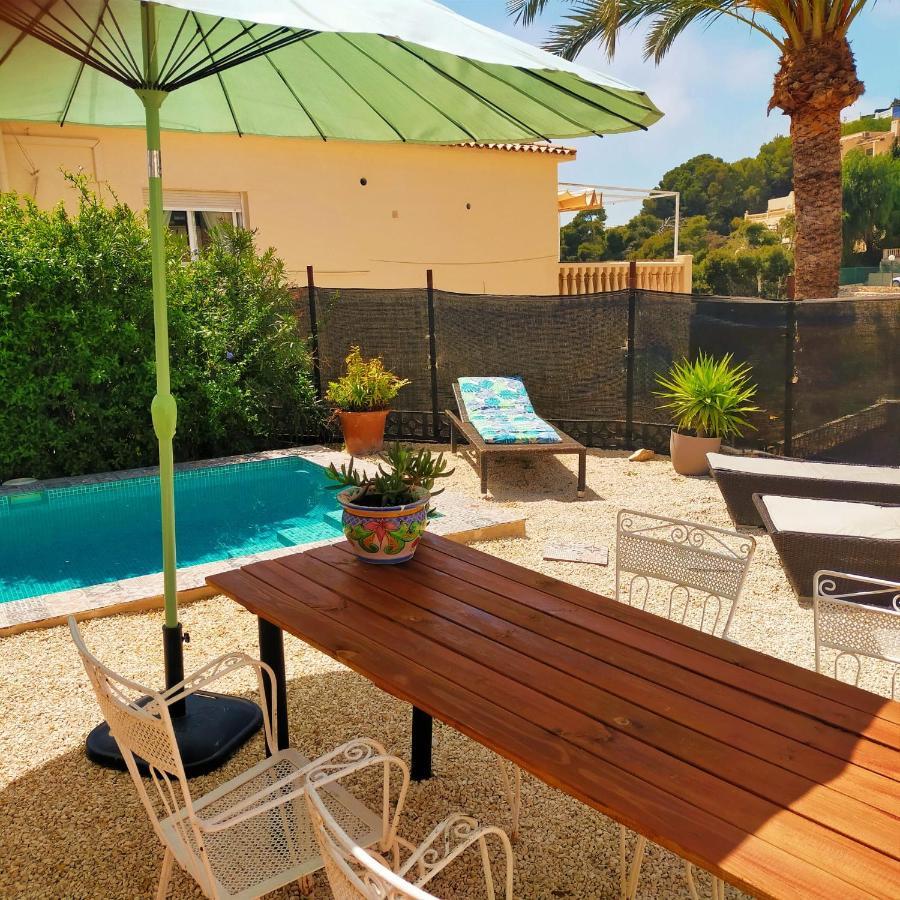 Villa Casa eline Altea piscina privada y jardin Exterior foto